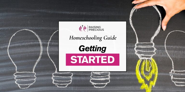 Getting started to homeschool blog post