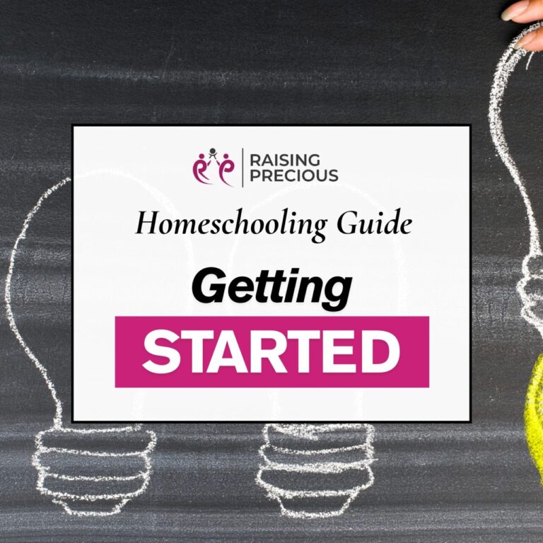 Getting started to homeschool blog post