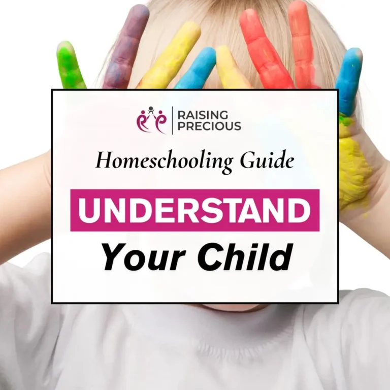 Understanding you child while homeschooling blog post